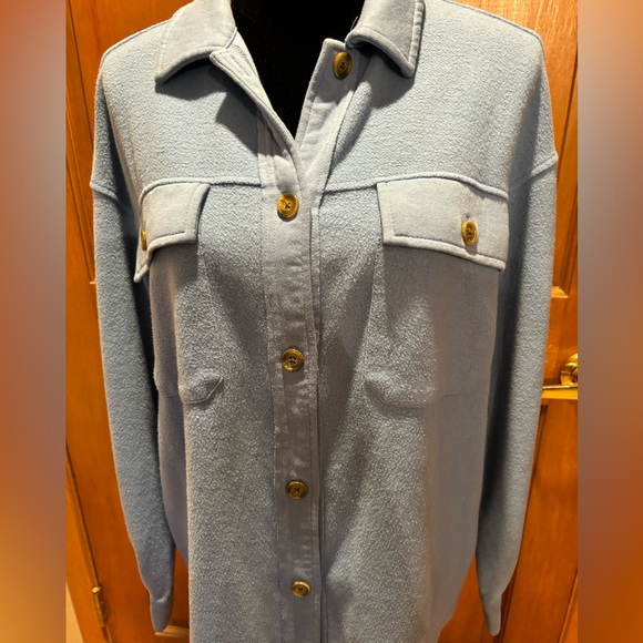 Time and Tru Shaket Blue 8/10 - Picture 2 of 8